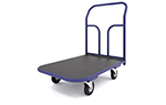 Тележки платформенные ТПР с резиновым покрытием