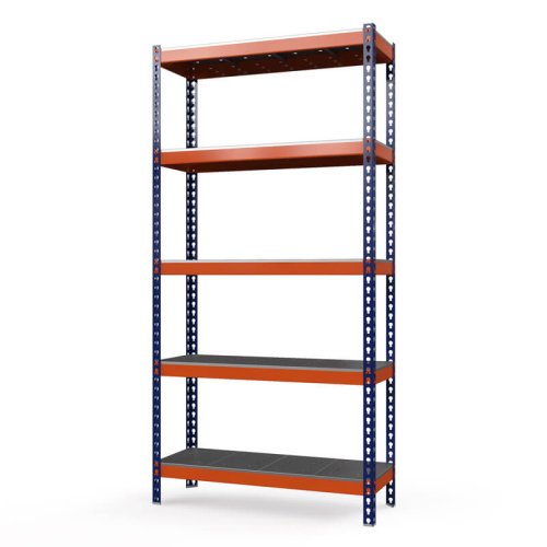 Стеллаж для гаража металлический Профи-Т 3000x1240x455 мм. Ярусы: оцинк. мет. перф. усил. 5 шт. (Т-120/1 P/5/У)