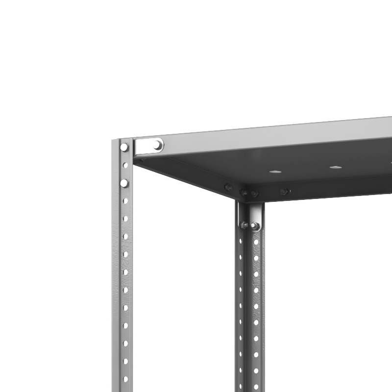Стеллаж металлический ТС Лайт, 2000x1200x400 мм. Полки: 4 шт. металл перф. (ТС 20120441) – изображение №4