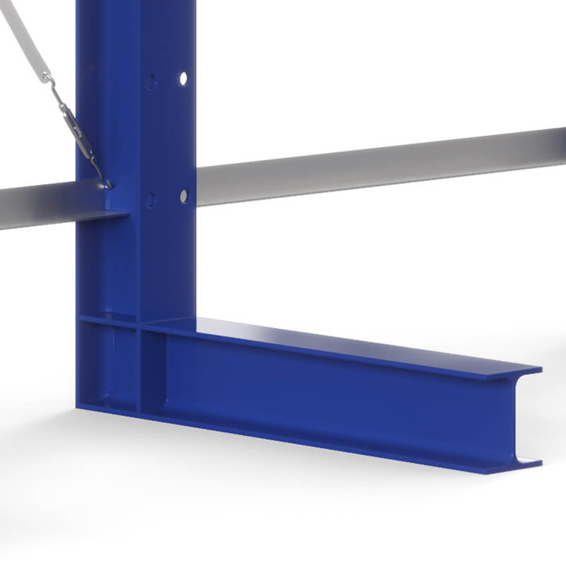 Стеллаж консольный односторонний 3500х1082х1160 мм