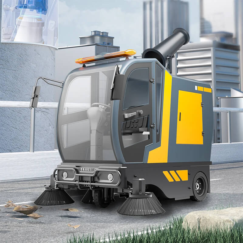 Аккумуляторная коммунальная машина Chancee U200CAR (li-ion 48В / 150Ач) – изображение №6