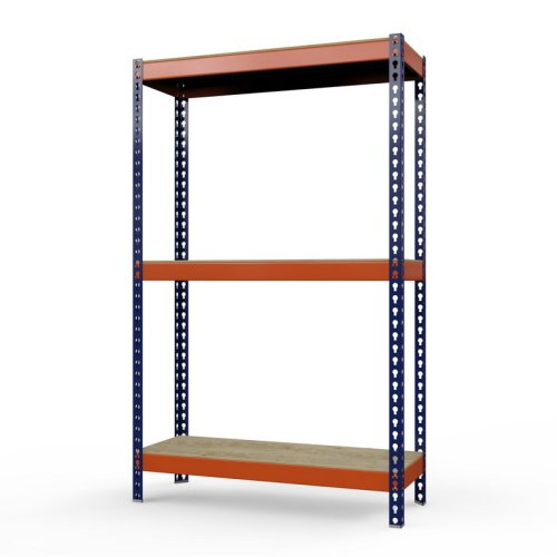 Стеллаж металлический грузовой Профи-Т 2000x1540x1005 мм. Ярусы: фанера 4 шт. (Т-160 F/4)