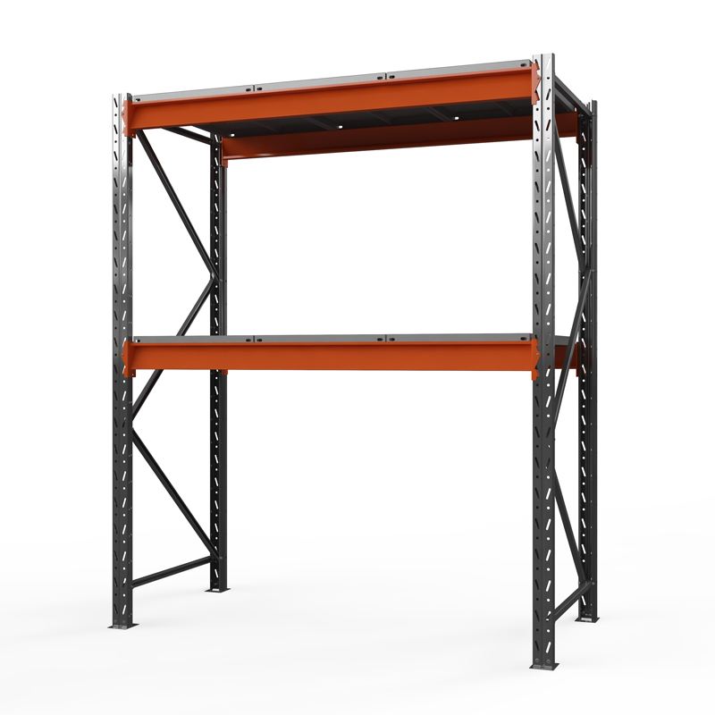 Стеллаж металлический Оптима, 2000x1530x785 мм. Ярусы: 2 шт. метал.