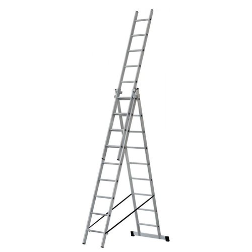 Лестница трёхсекционная универсальная AL309 (9 ступеней)