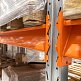 Секция приставная стеллажа металлического паллетного 6000х1800х1100 мм (85.1.5). Ярусы: пол+4 – изображение №4