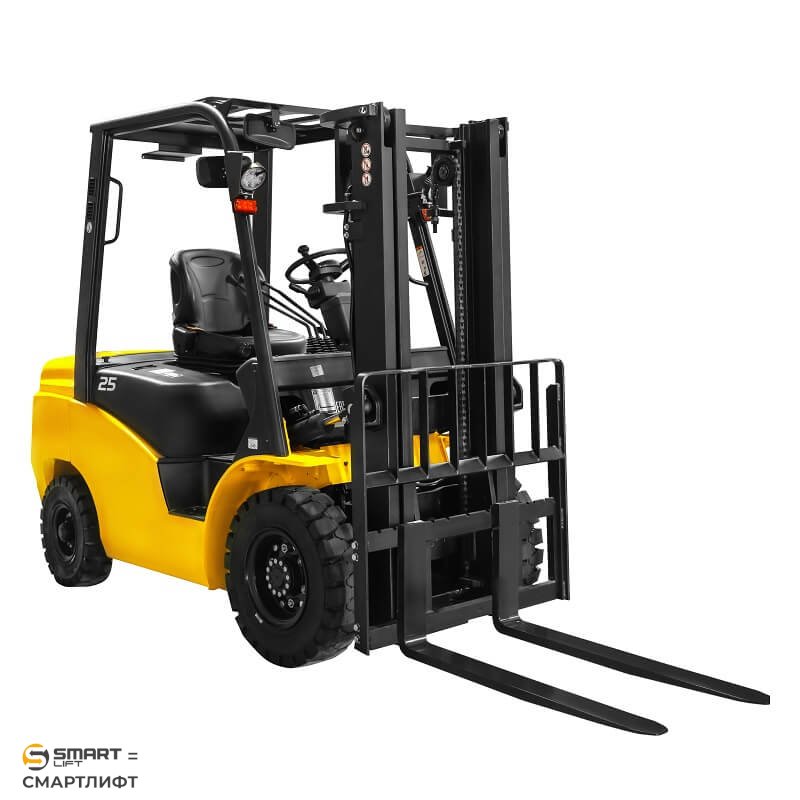 Погрузчик дизельный CPCD25T8 (2500 кг; 6 м; Mitsubishi S4S) SMARTLIFT