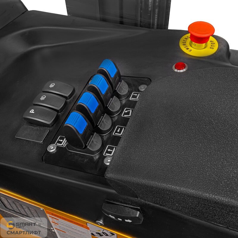 Узкопроходный ричтрак OPD15L (1500 кг; 7 м; 48В / 450Ач) СМАРТЛИФТ (SMARTLIFT) – изображение №3
