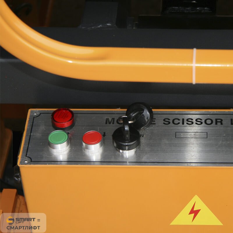 Подъемник ножничный несамоходный SJY-0.3-11 (380В; 300 кг; 11 м) СМАРТЛИФТ (SMARTLIFT) / СМАРТ (SMART) – изображение №2